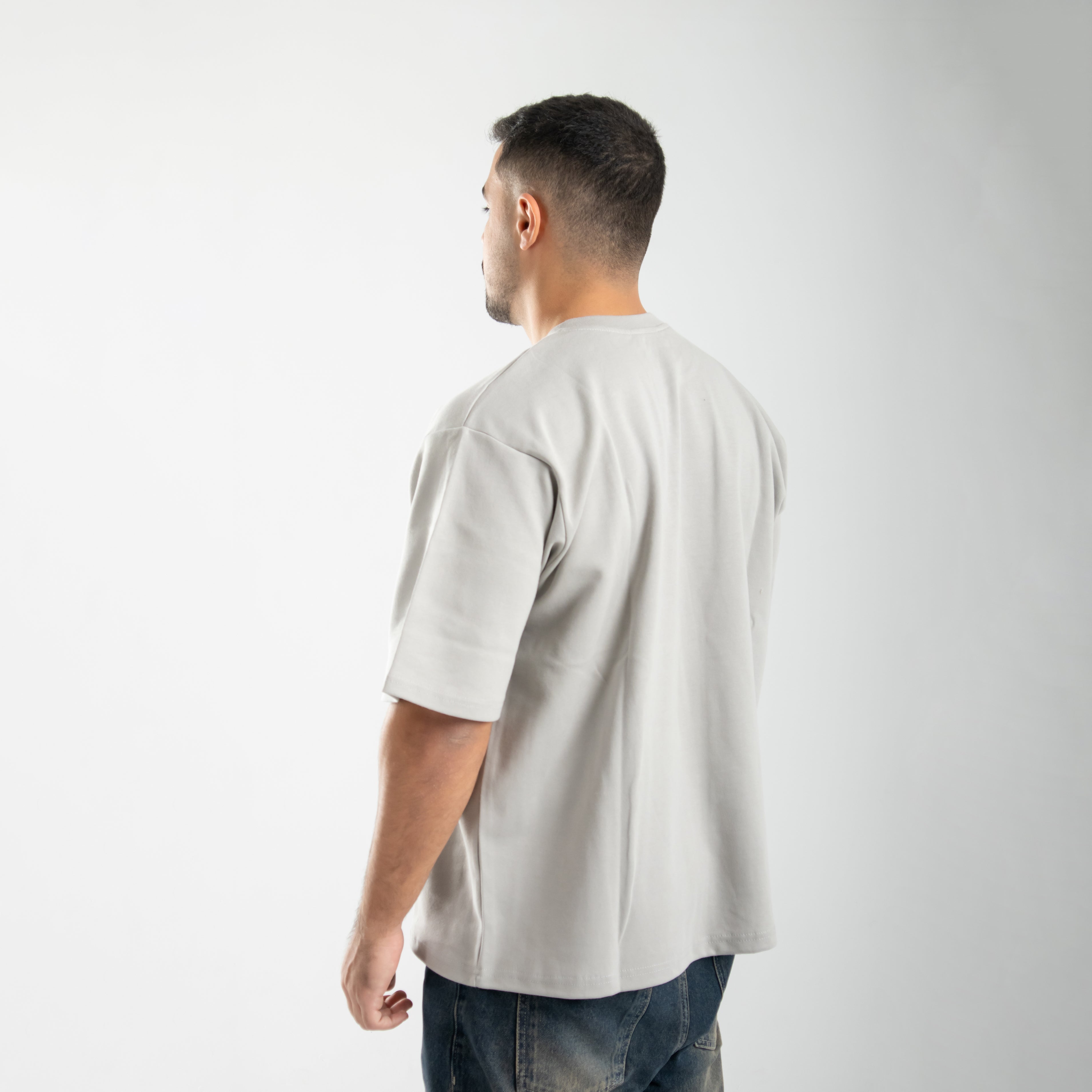 Oversized Tee - Light Grey