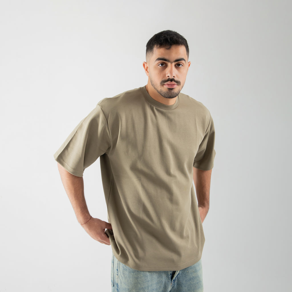 Oversized Tee - Olive