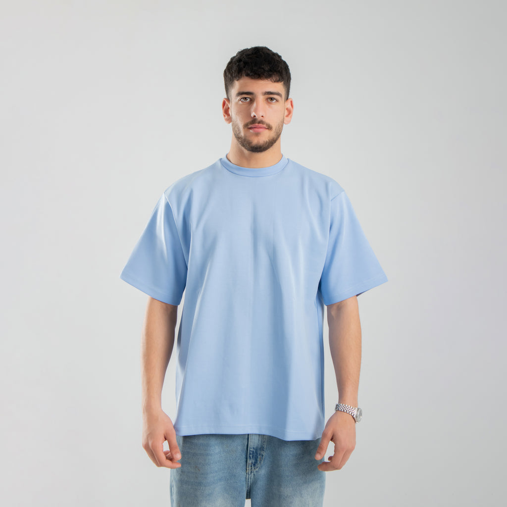 Oversized Tee - Light Blue