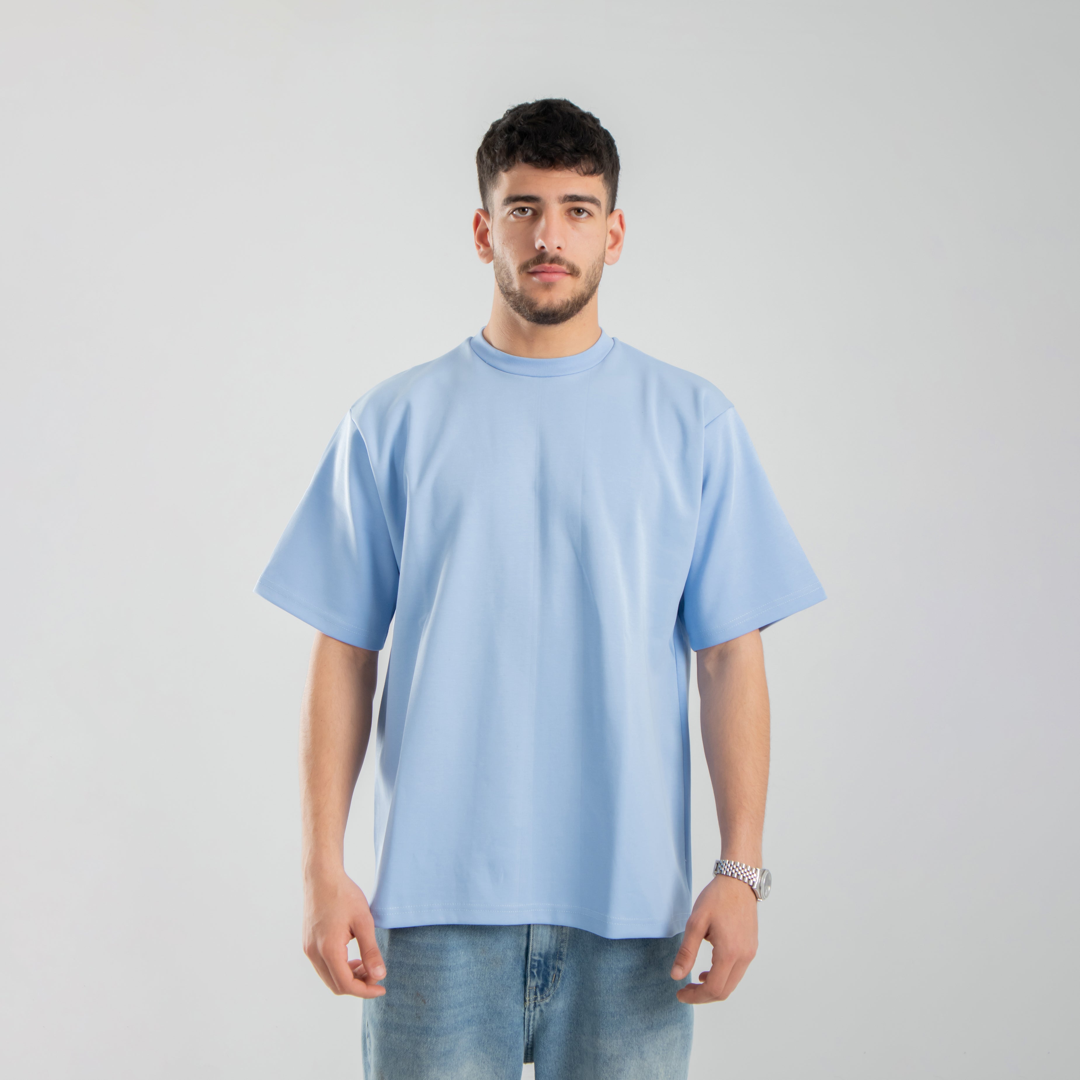 Oversized Tee - Light Blue