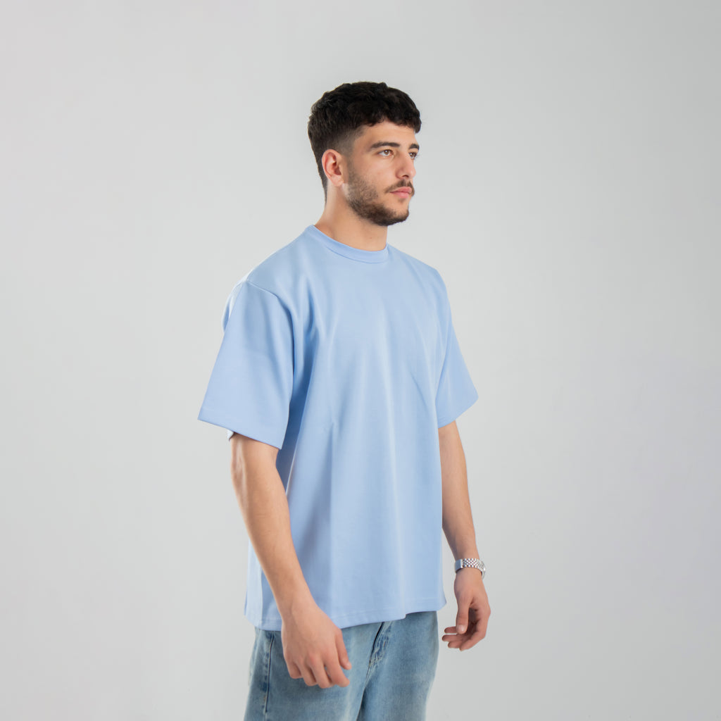 Oversized Tee - Light Blue