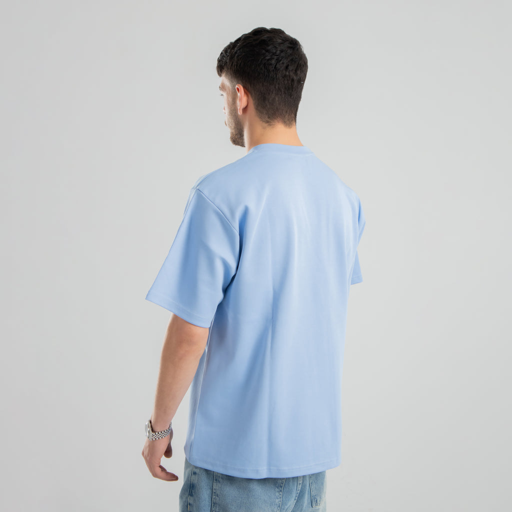 Oversized Tee - Light Blue