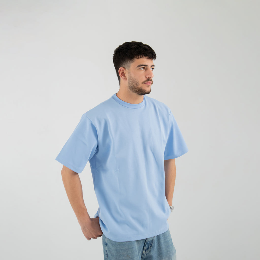 Oversized Tee - Light Blue