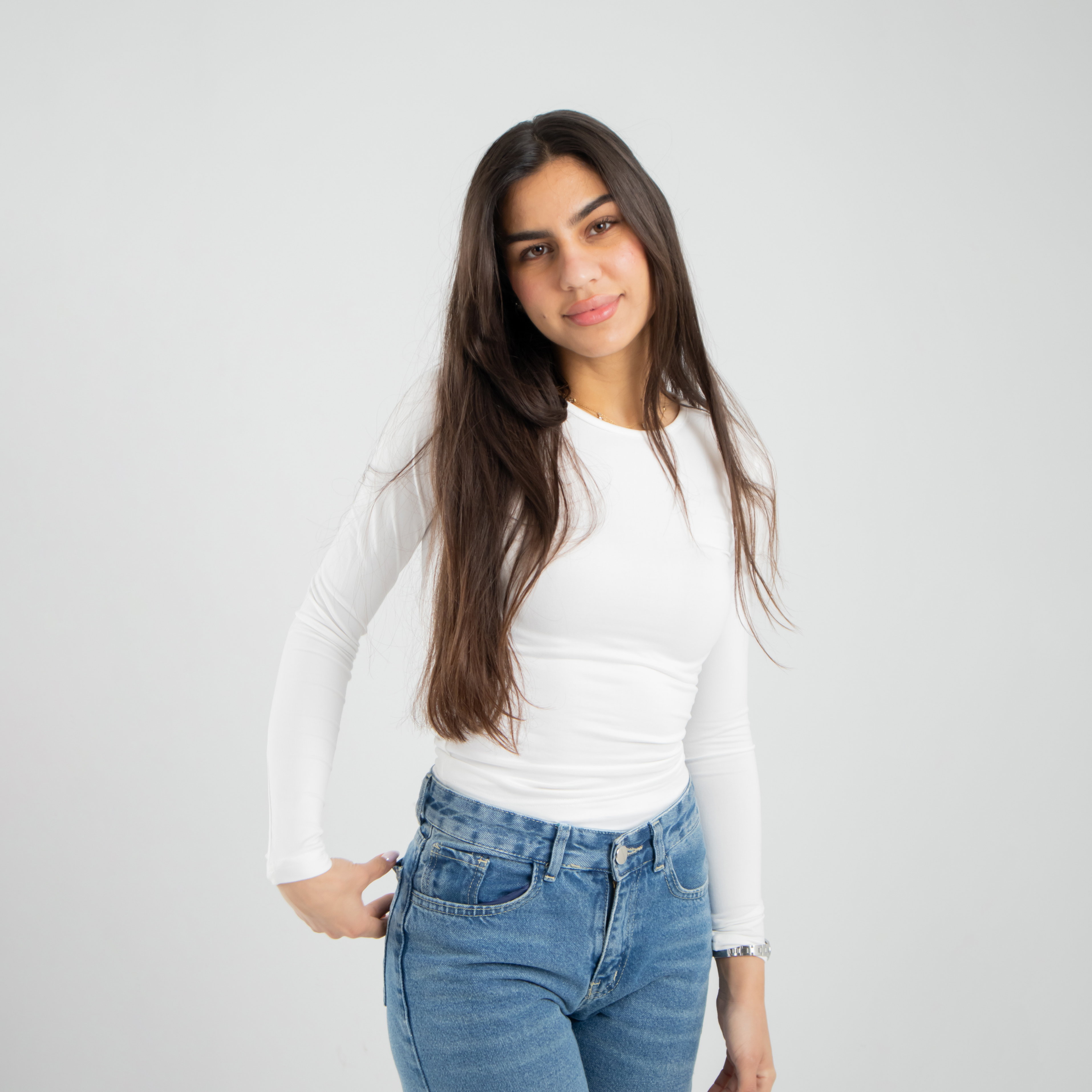 Microfiber Long Sleeve Top