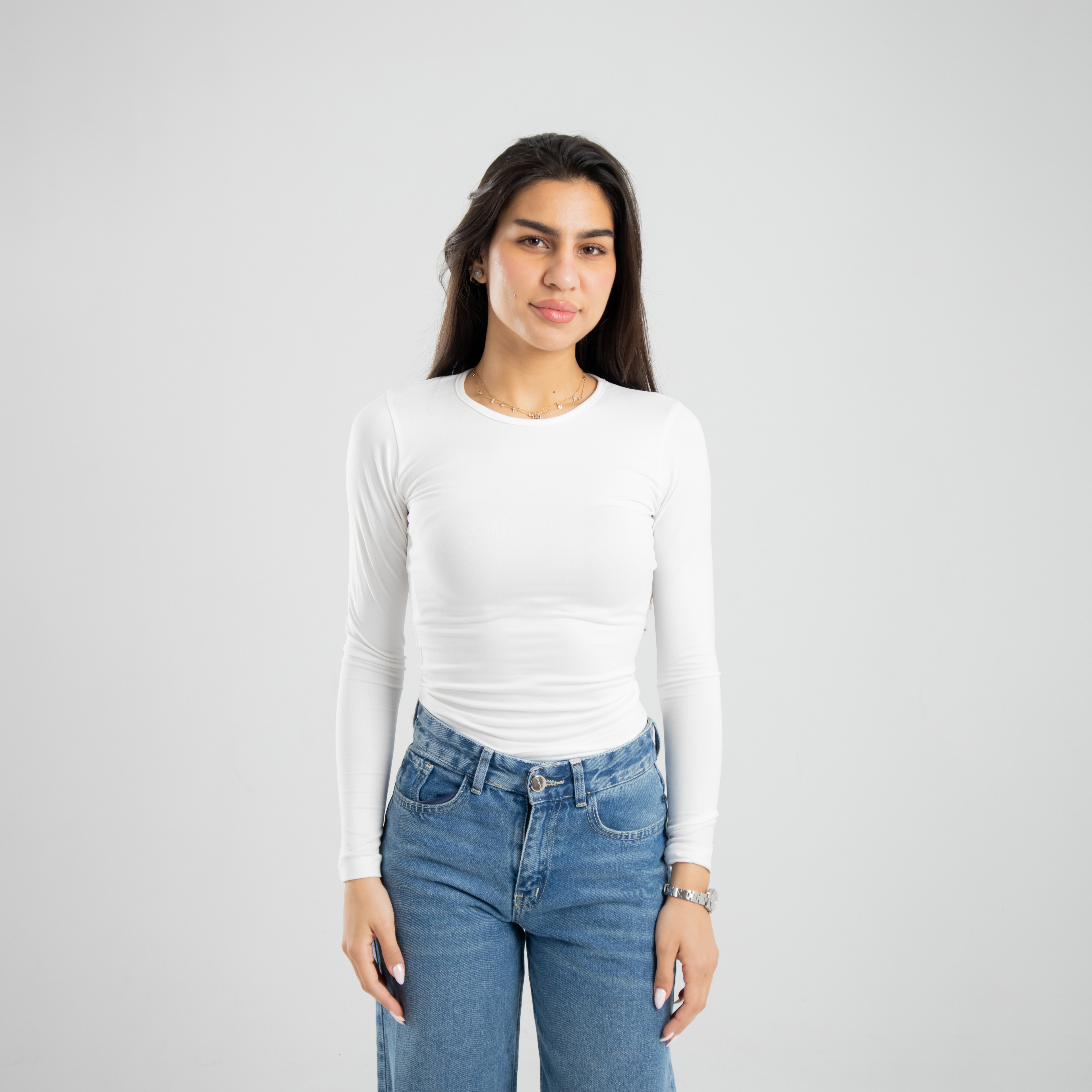 Microfiber Long Sleeve Top