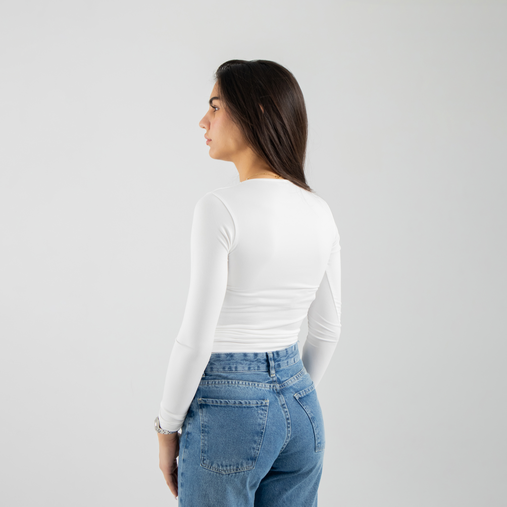 Microfiber Long Sleeve Top