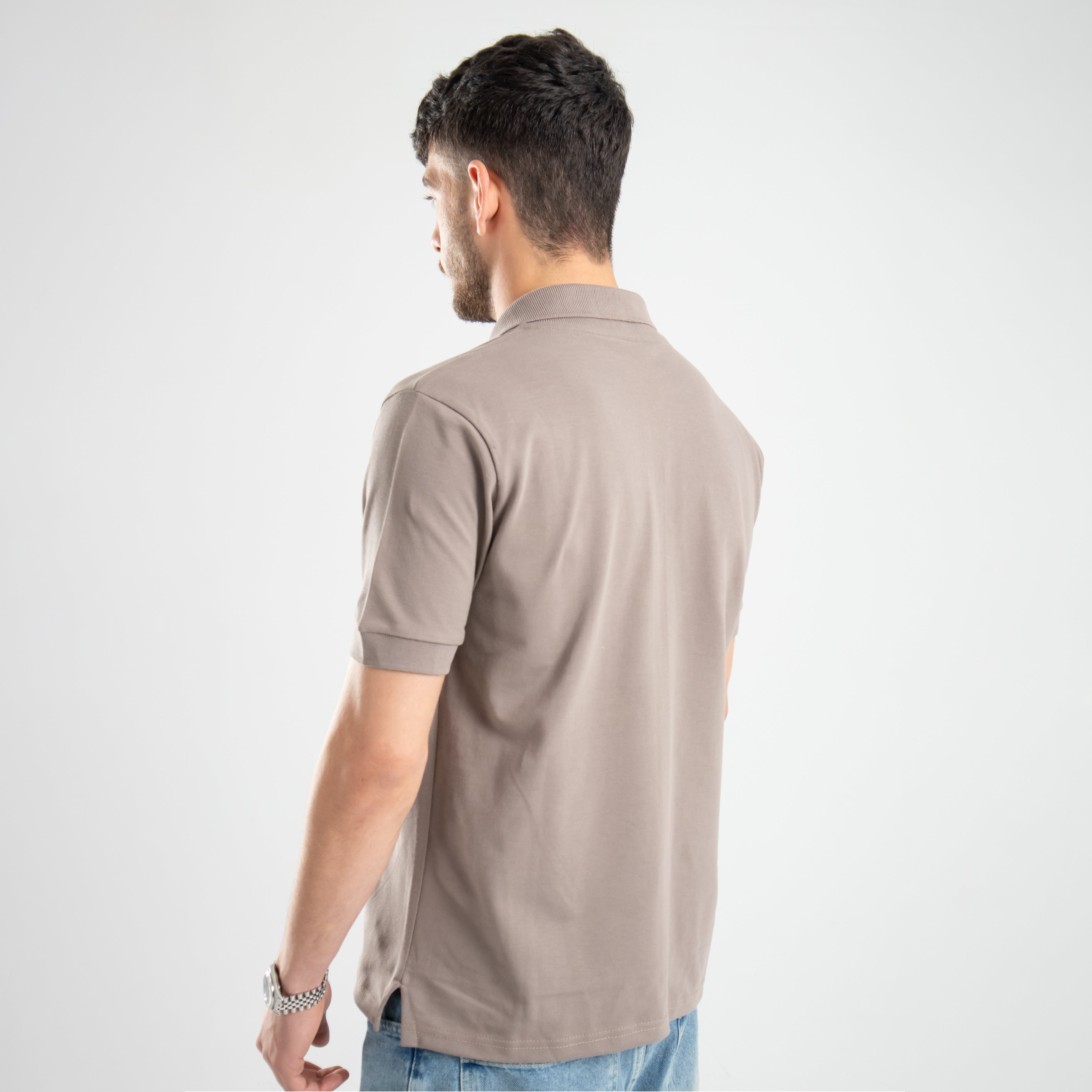 Polo Shirt - Sandstone Beige