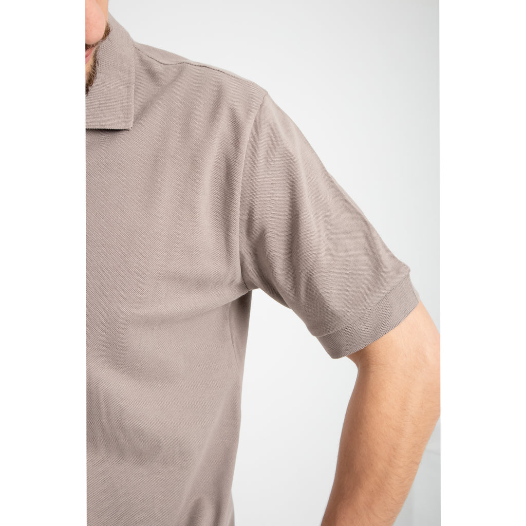 Polo Shirt - Sandstone Beige
