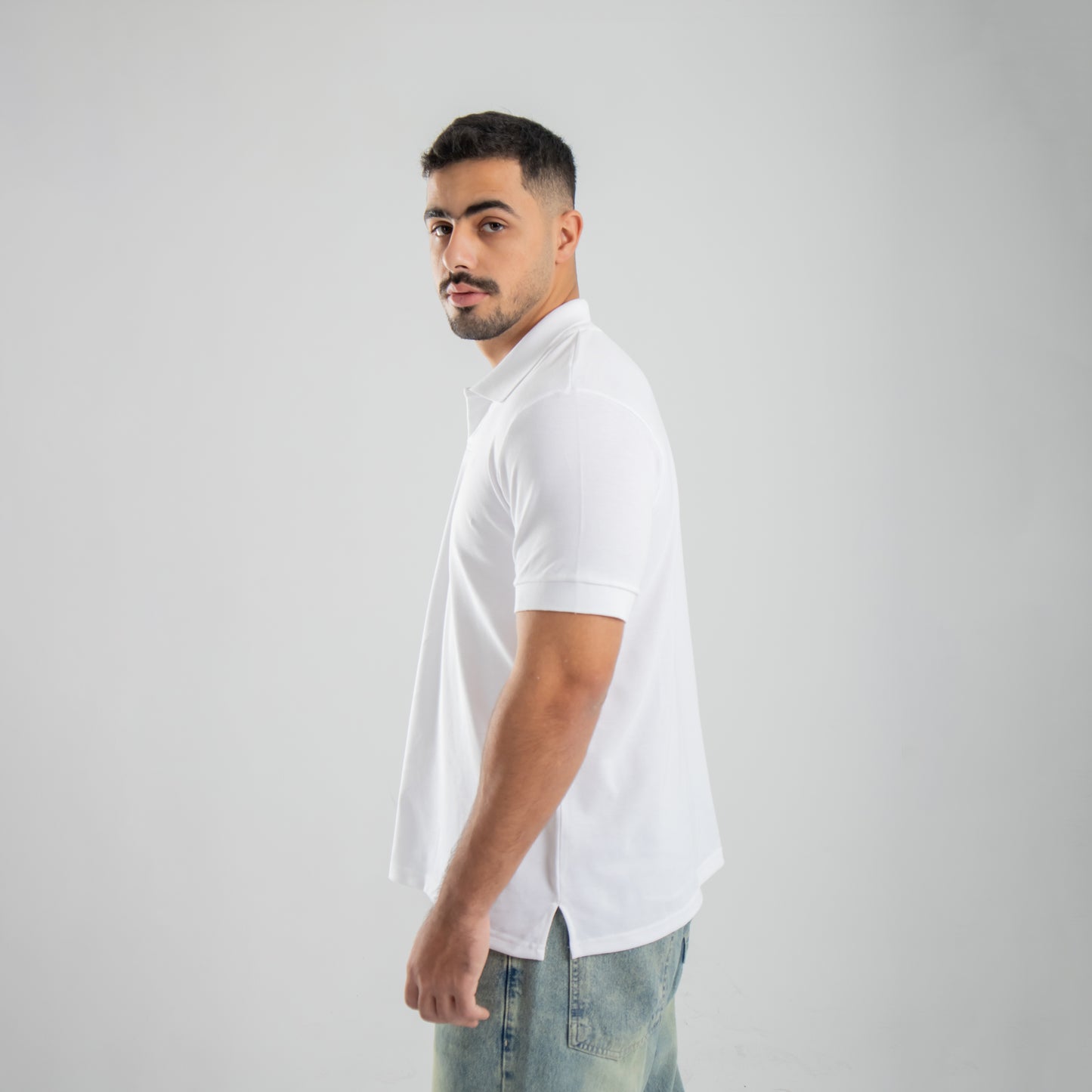 Polo T-shirt - White