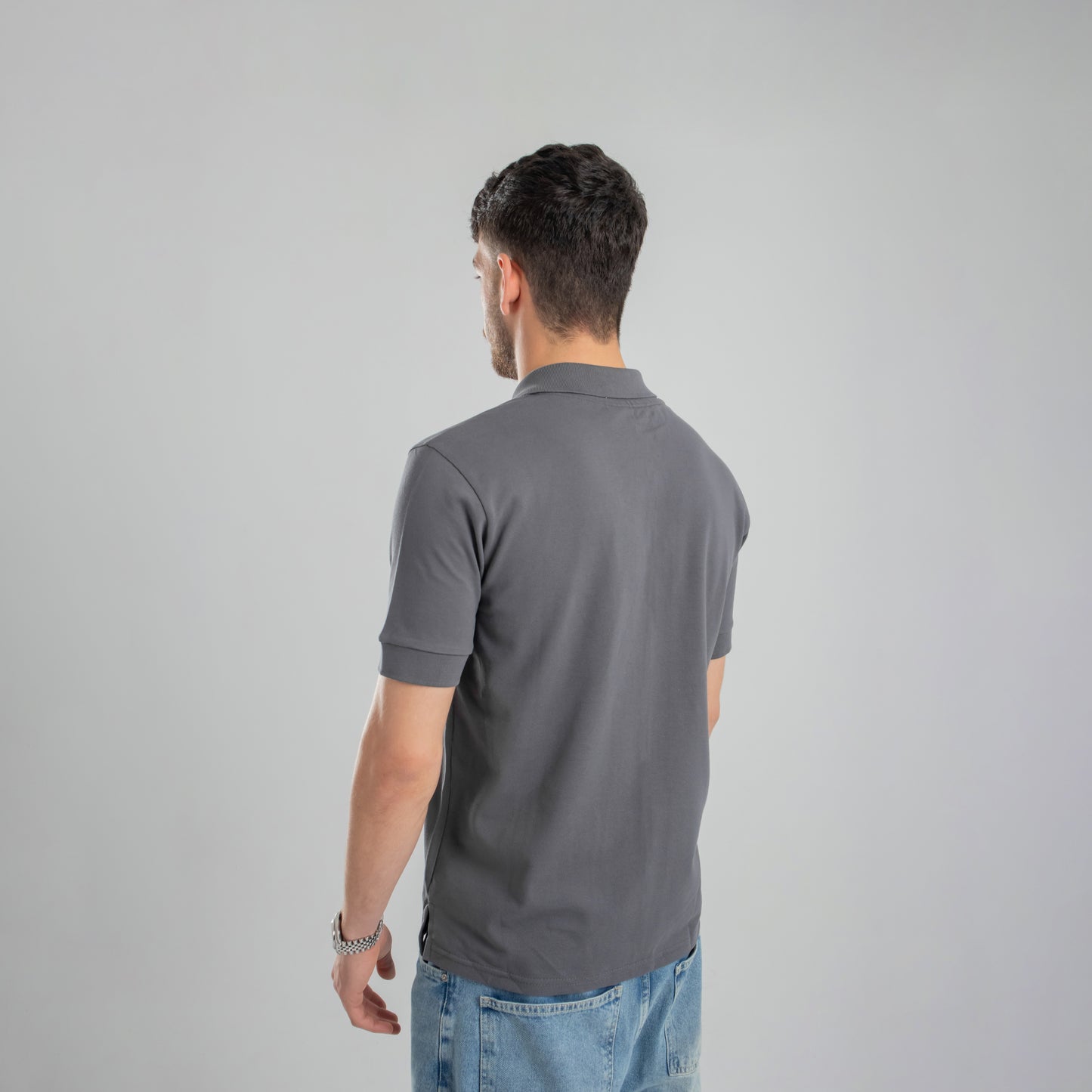 Polo T-shirt - Grey