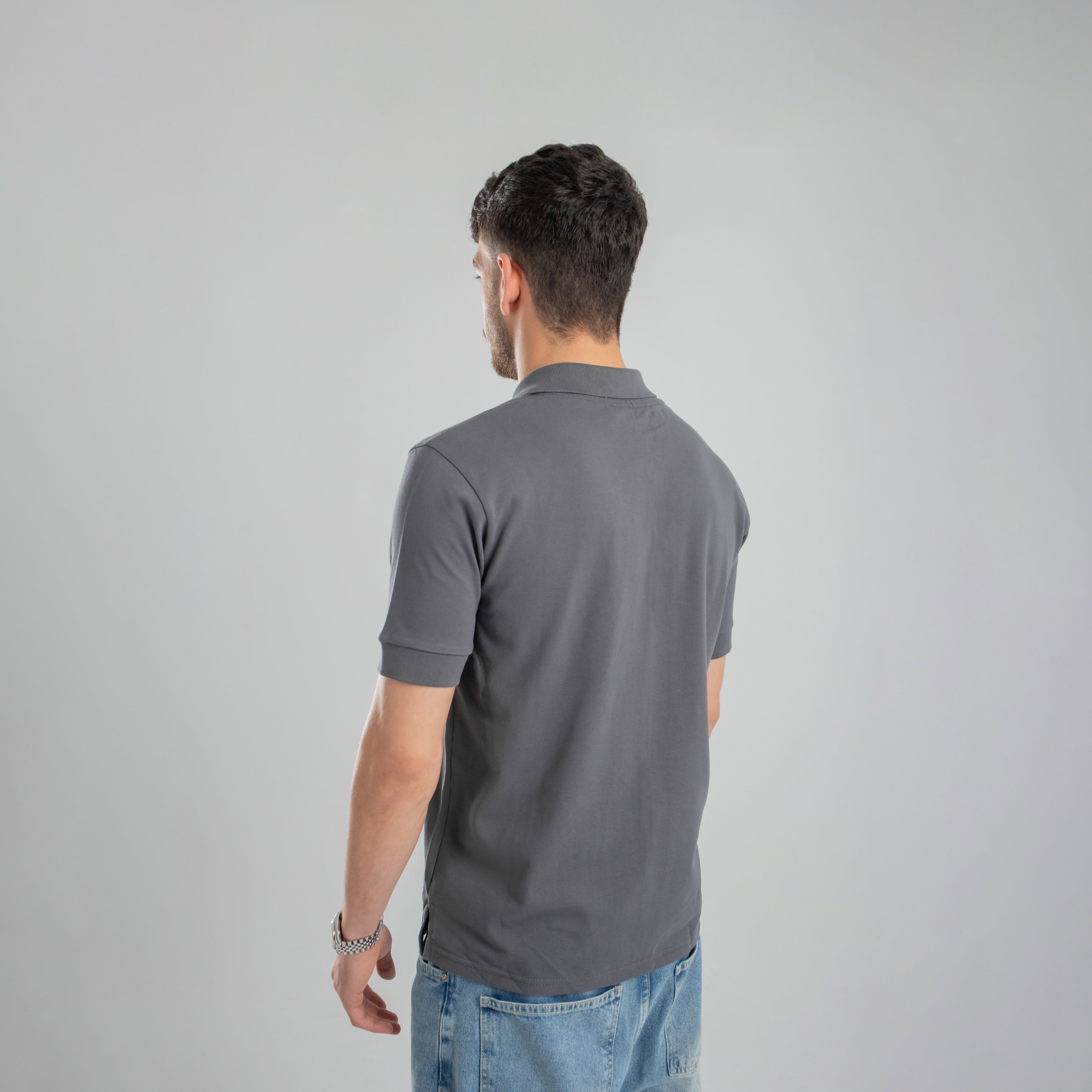 Polo Shirt - Charcoal Grey