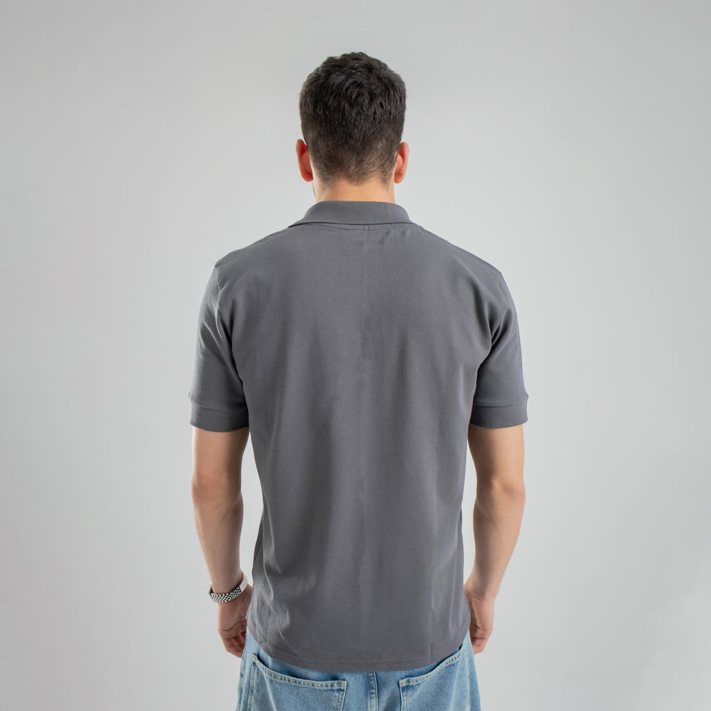 Polo Shirt - Charcoal Grey