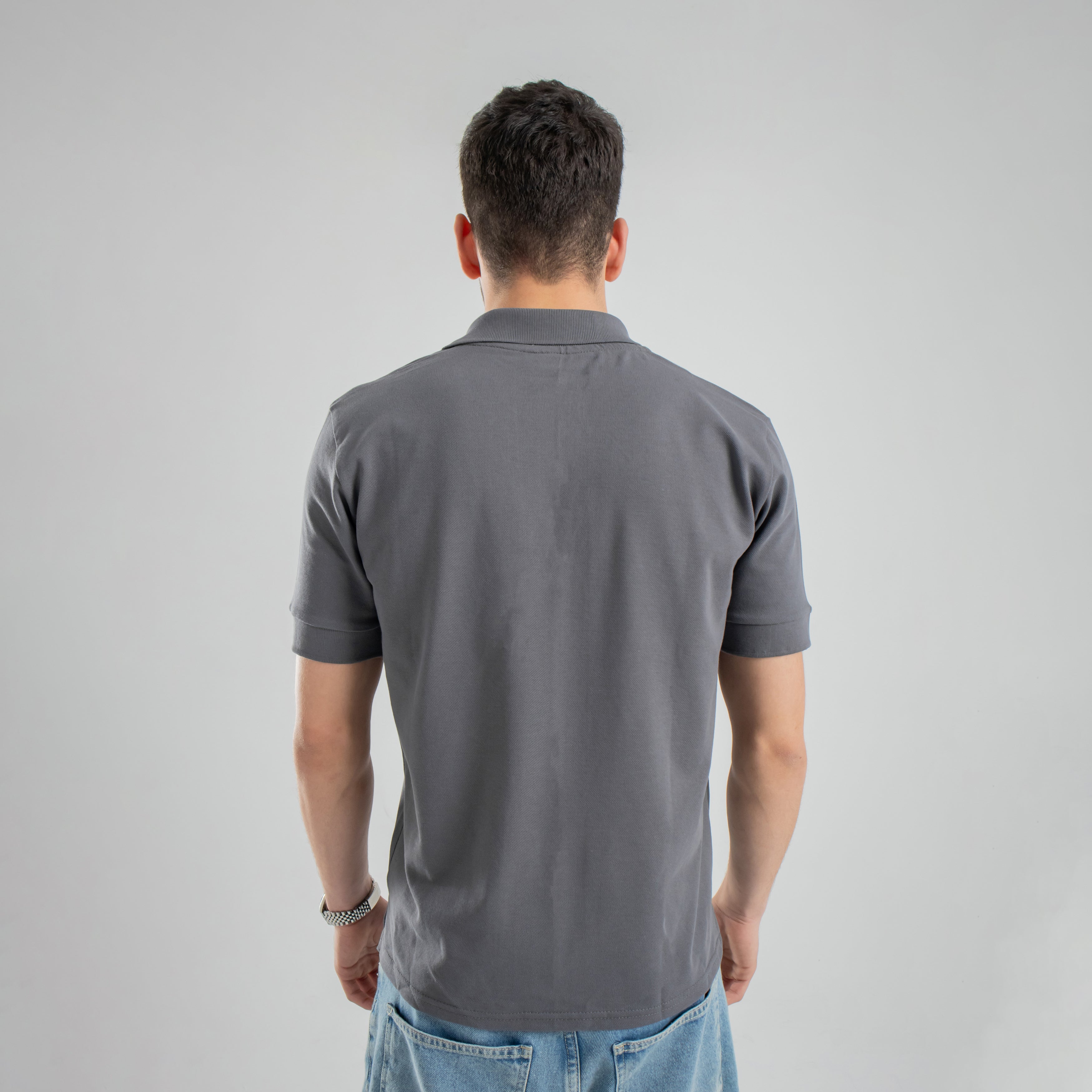 Polo Shirt - Charcoal Grey