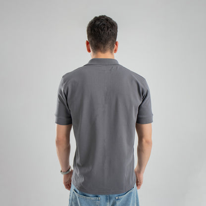 Polo T-shirt - Grey