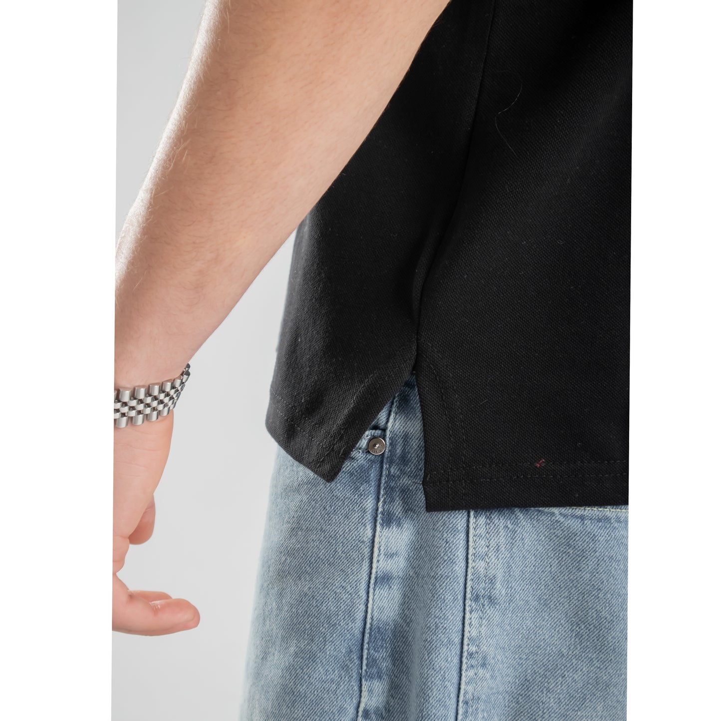 Polo T-shirt - Black