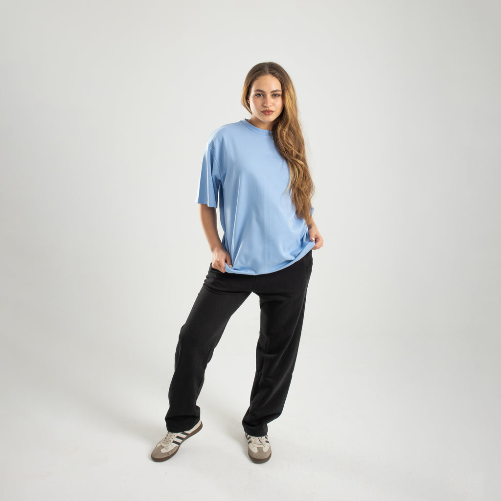Oversized Tee - Light Blue