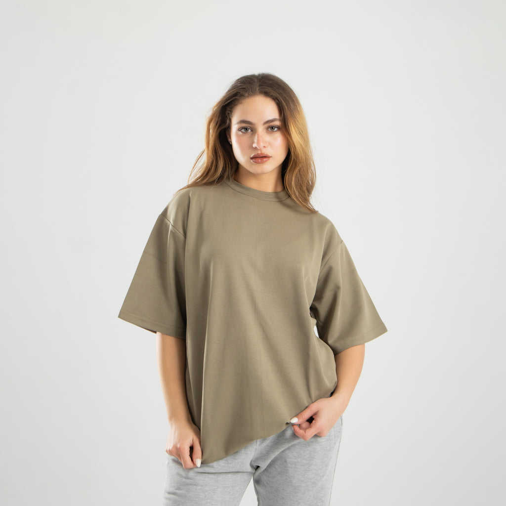 Oversized Tee - Olive