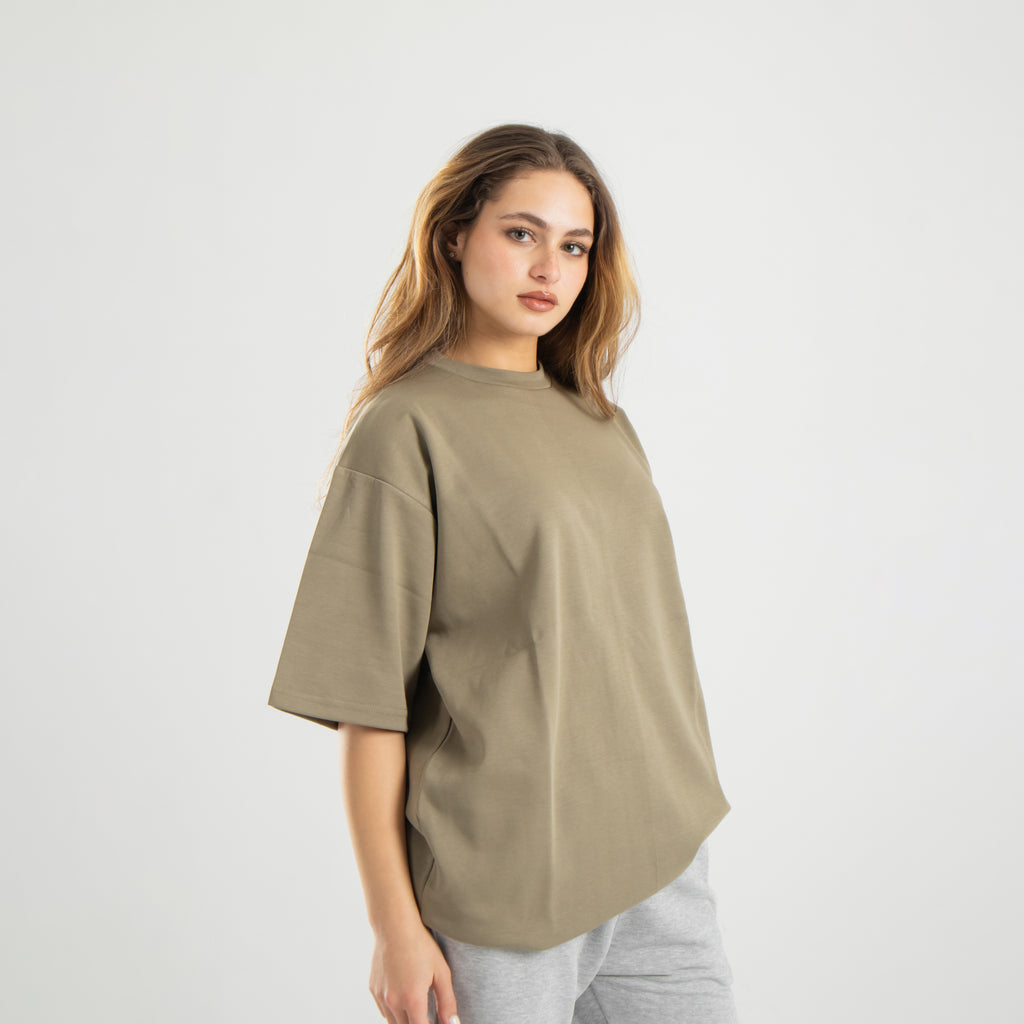 Oversized Tee - Olive