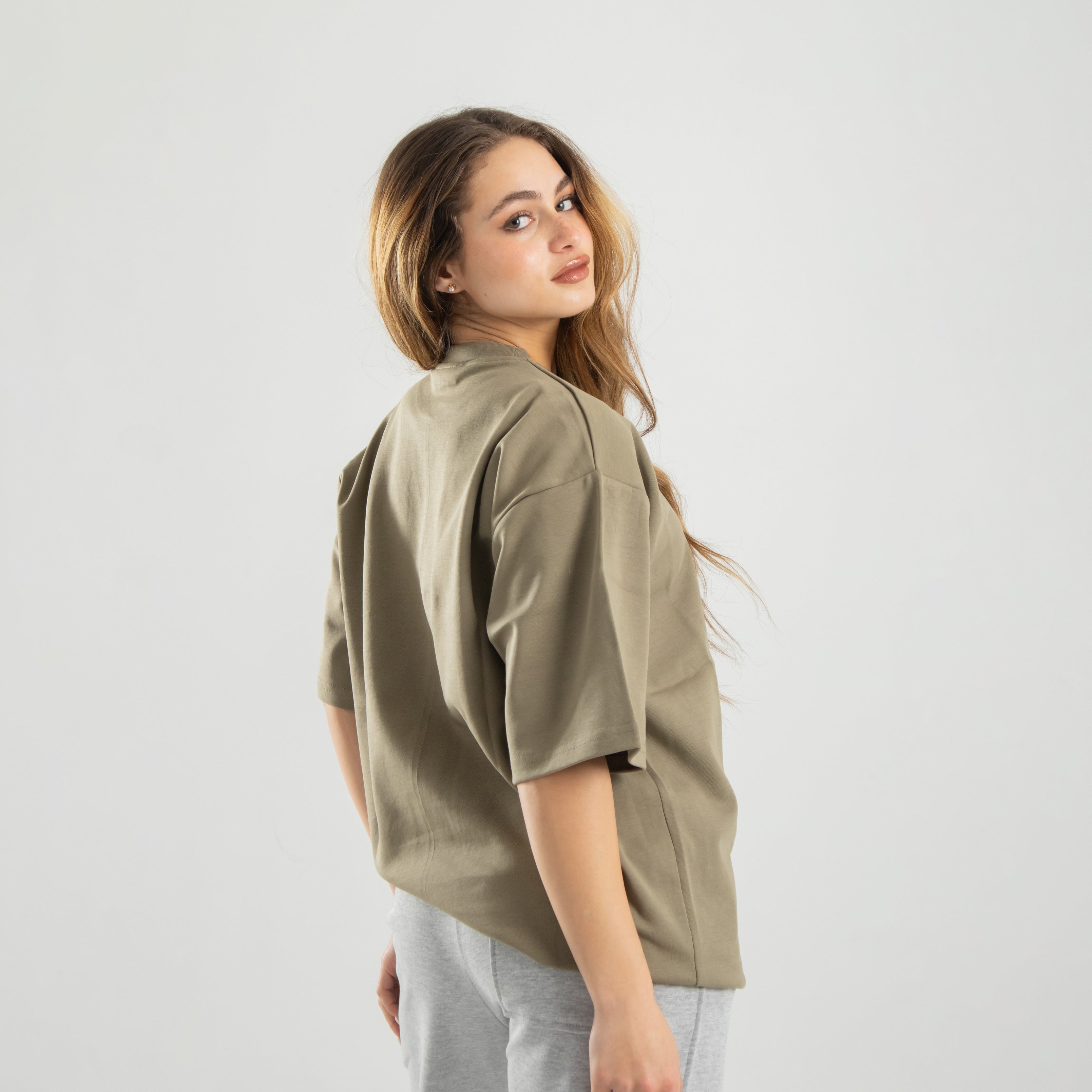 Oversized Tee - Olive