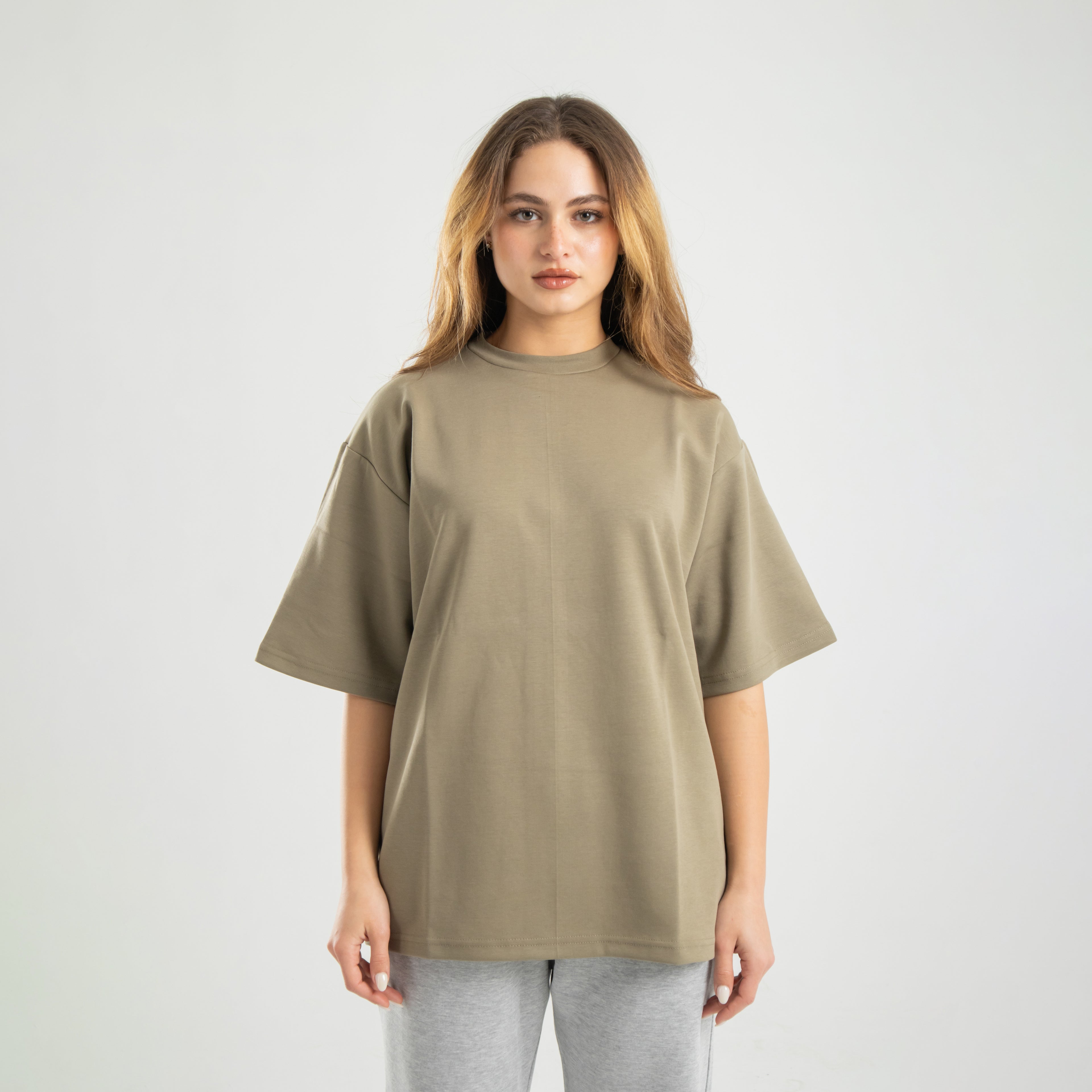 Oversized Tee - Olive
