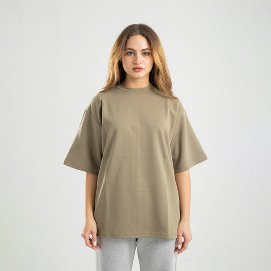 Oversized Tee - Olive