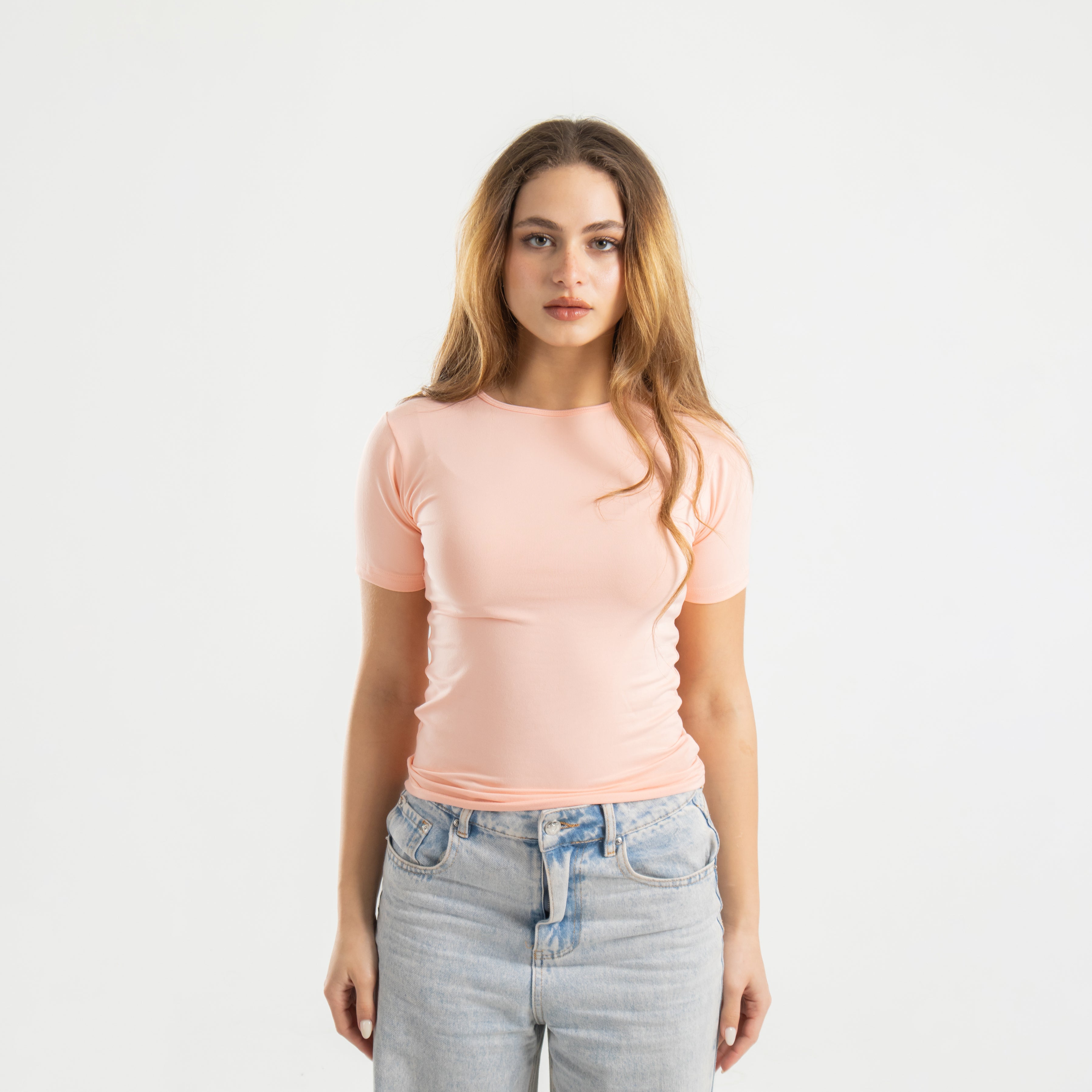 Microfiber Short Sleeve Top