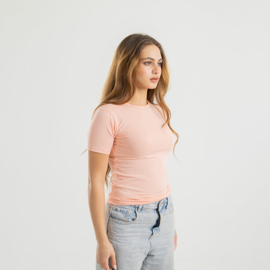 Microfiber Short Sleeve Top