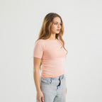 Microfiber Short Sleeve Top