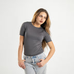 Microfiber Short Sleeve Top