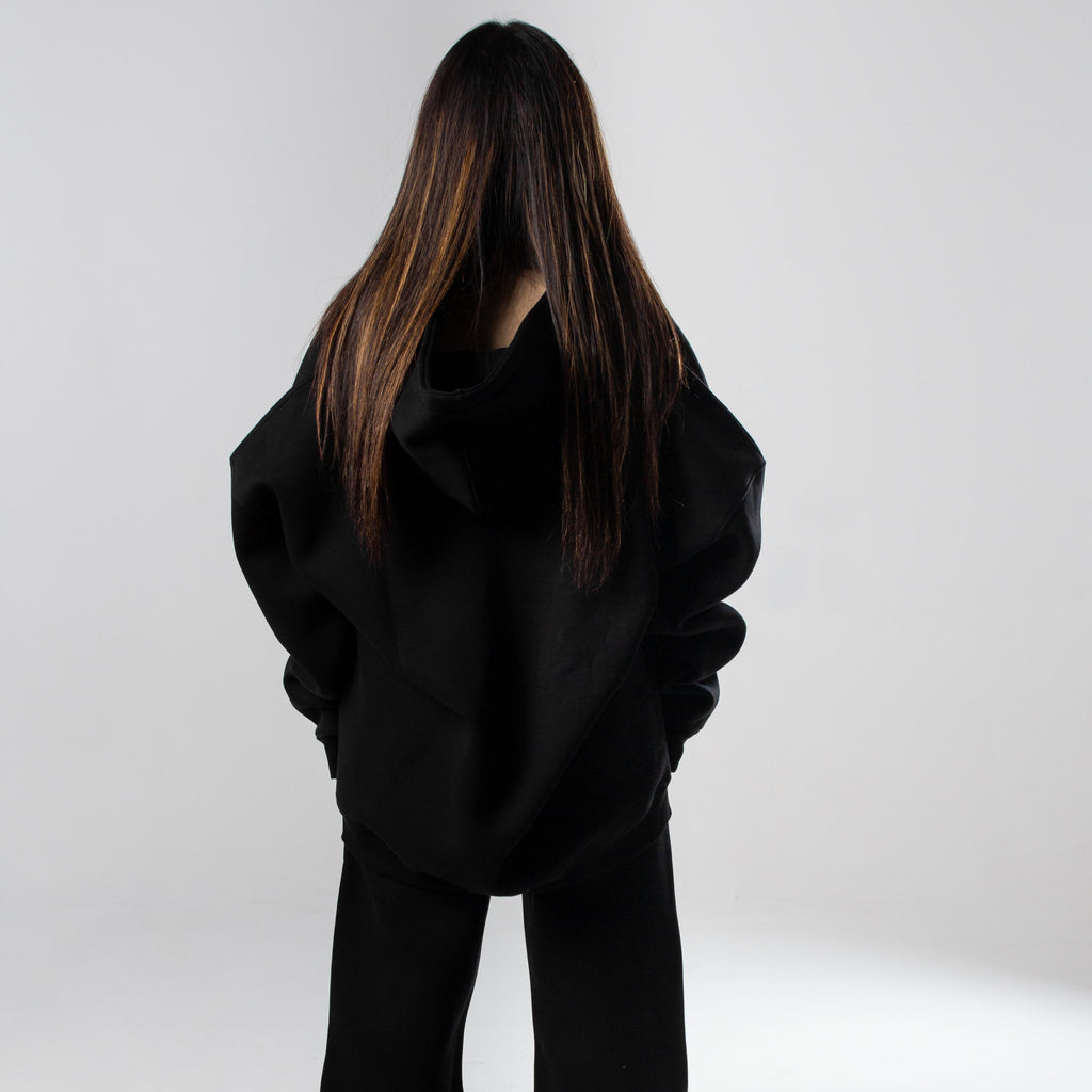 Drop Shoulder Zip-up