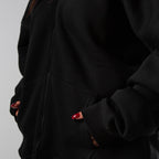 Drop Shoulder Zip-up