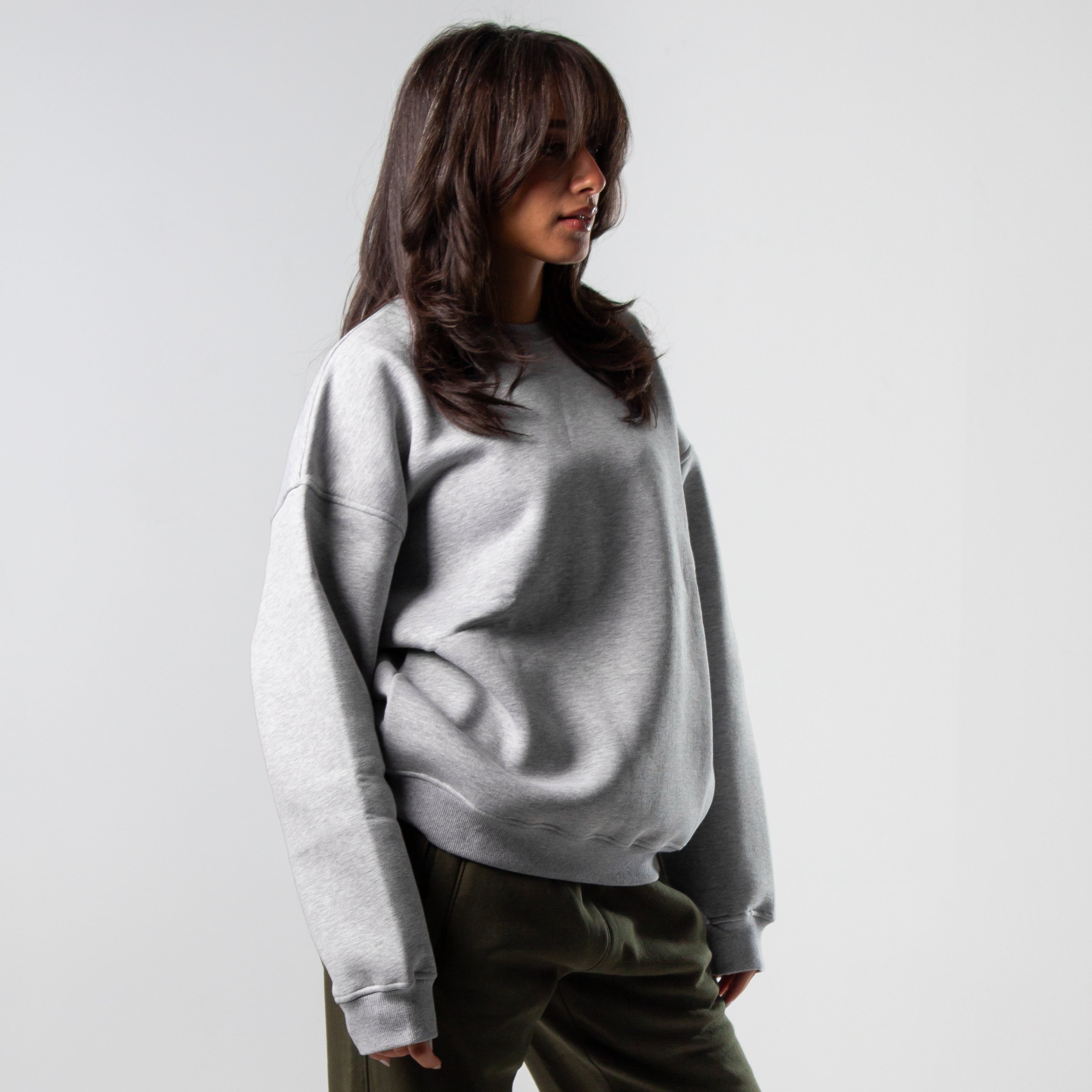 Drop Shoulder Crewneck