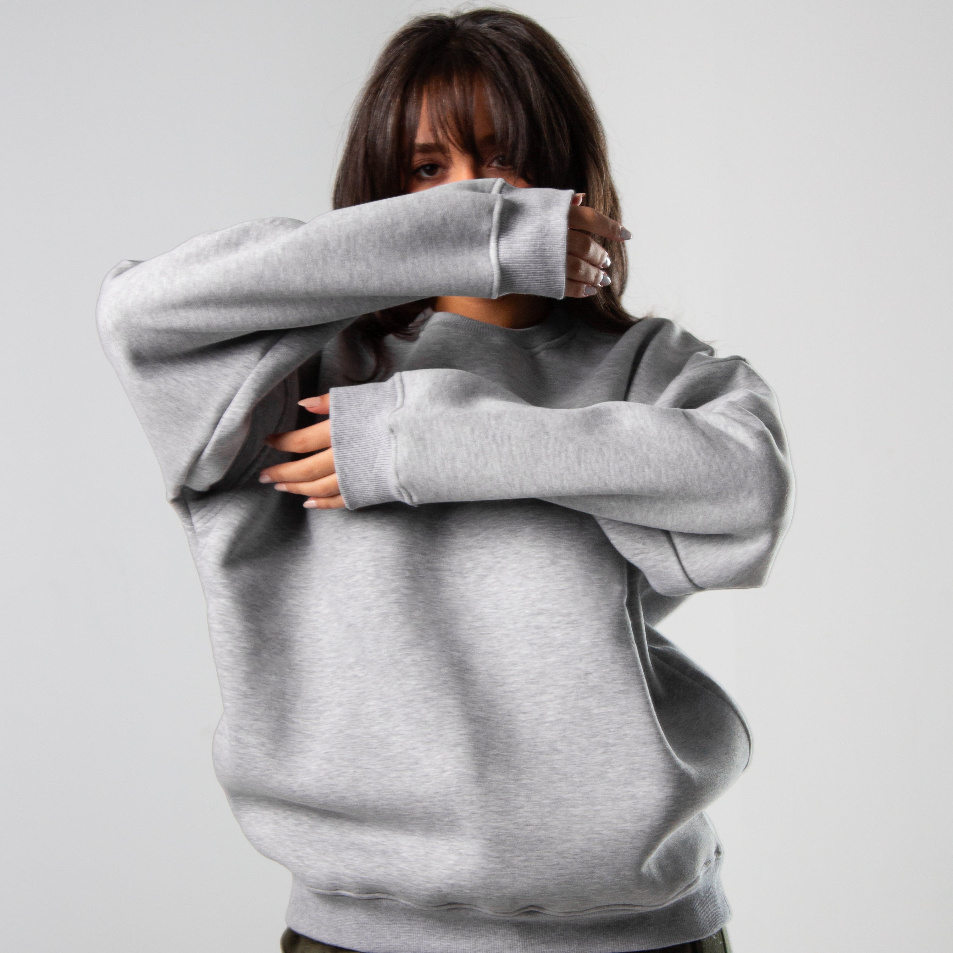 Drop Shoulder Crewneck