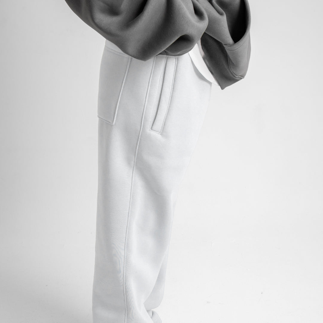 Relaxed Sweatpants - White