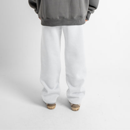 Relaxed Sweatpants - White