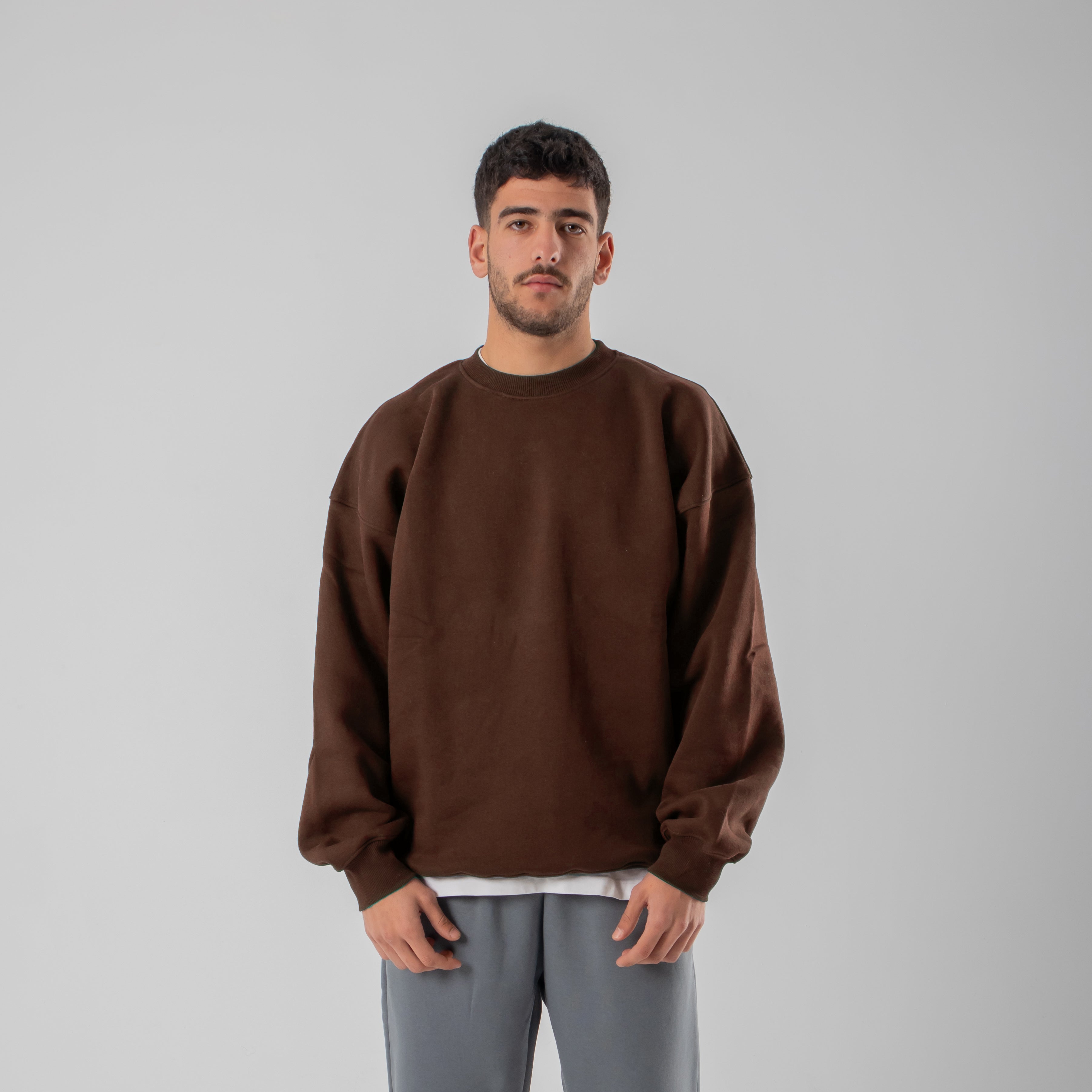 Drop Shoulder Crewneck