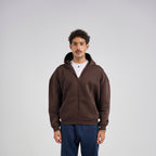 Drop Shoulder Zip-up