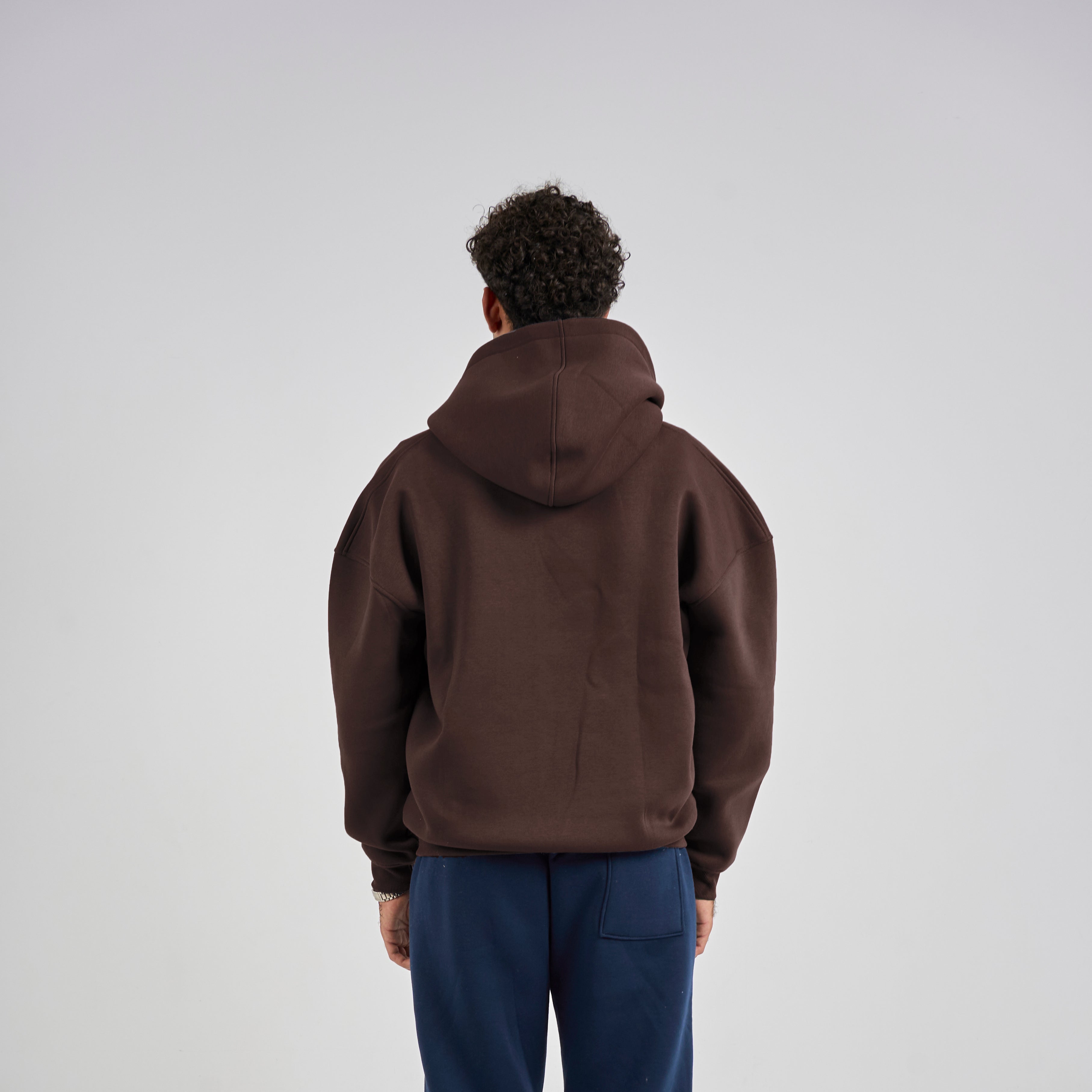 Drop Shoulder Zip-up