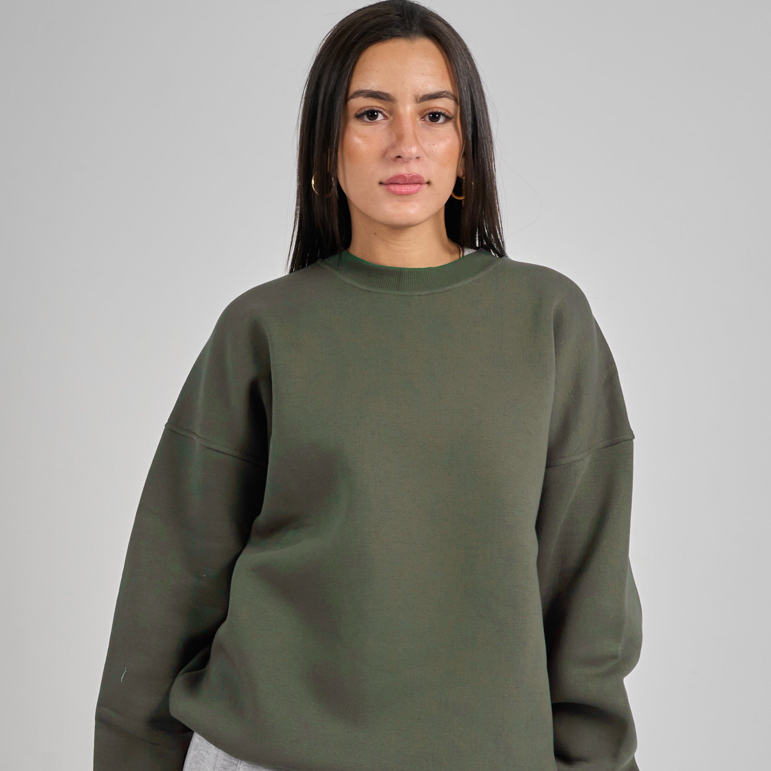 Drop Shoulder Crewneck